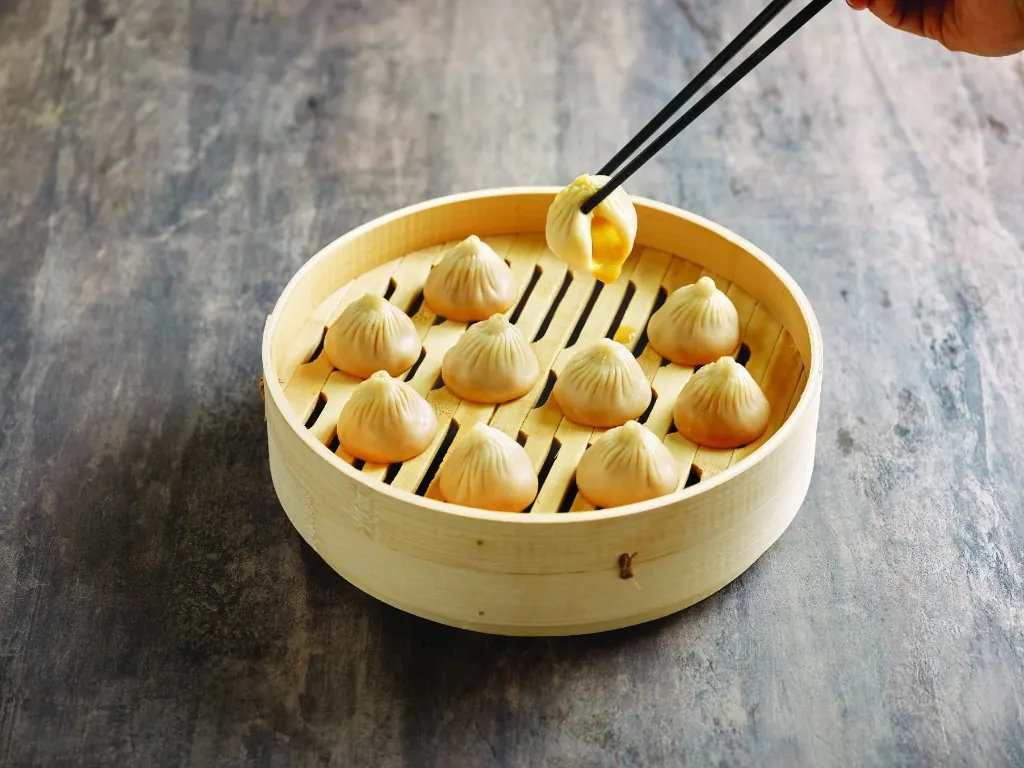 Salted Egg Yolk Custard Xiao Long Bao